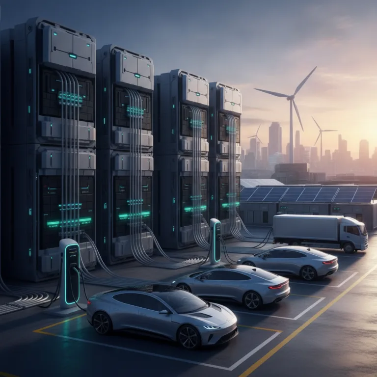 Endüstriyel Bataryalar: Elektrikli Araç Şarj Altyapısında Devrim