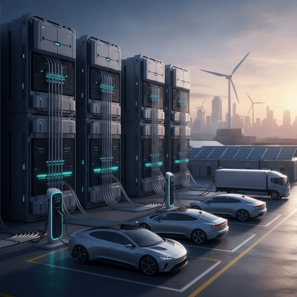 Endüstriyel Bataryalar: Elektrikli Araç Şarj Altyapısında Devrim
