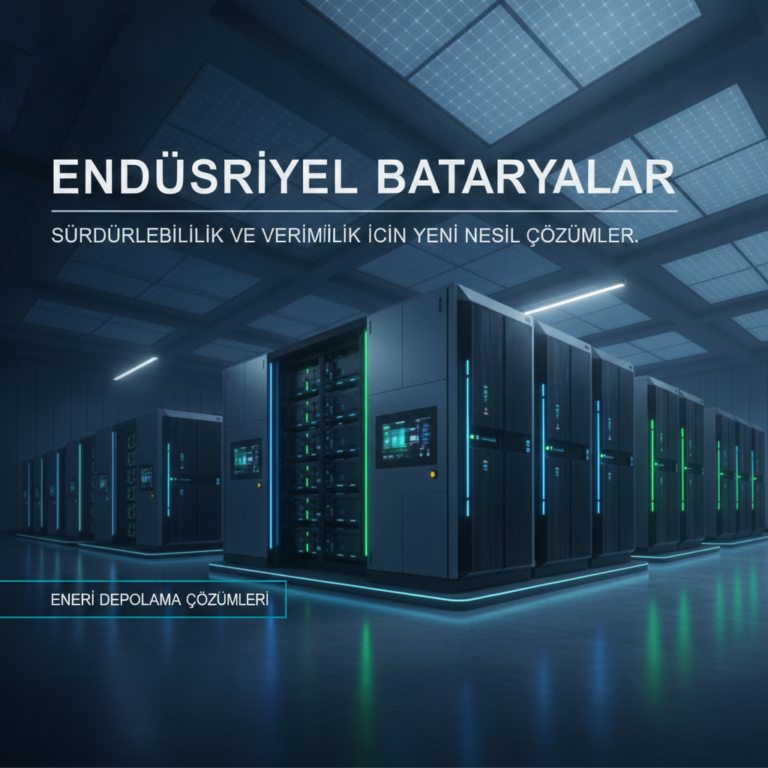 Endüstriyel Bataryalar: Sürdürülebilirlik ve Verimlilik İçin Yeni Nesil Çözümler