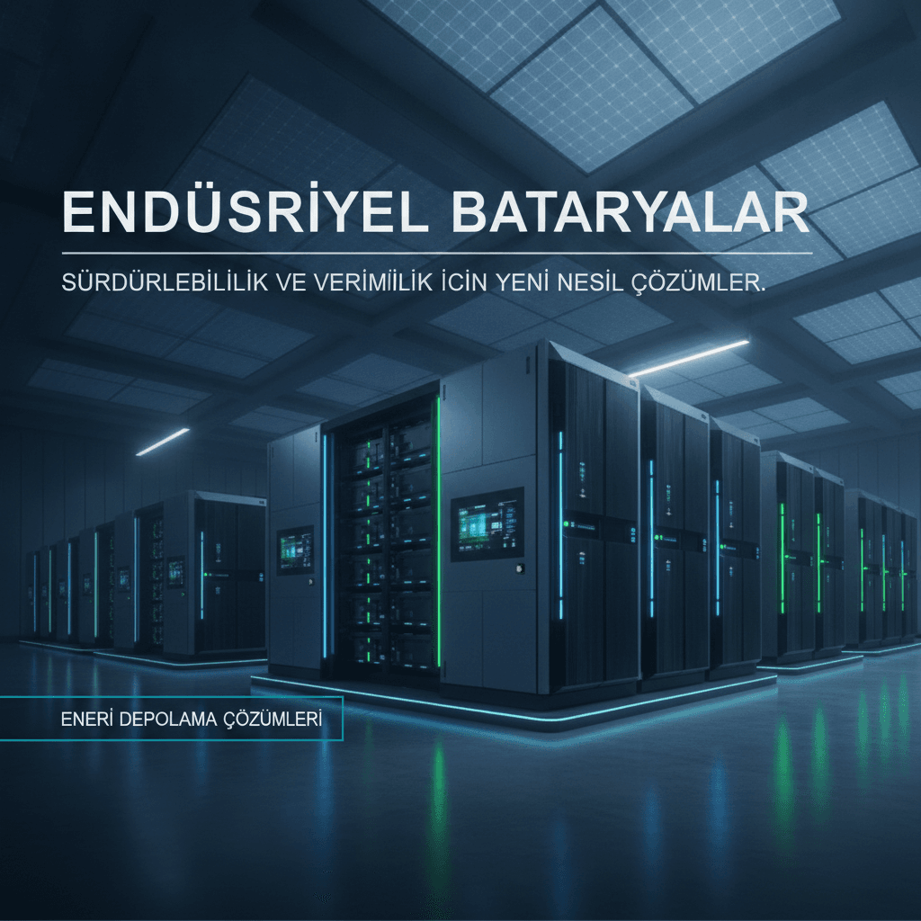 Endüstriyel Bataryalar: Sürdürülebilirlik ve Verimlilik İçin Yeni Nesil Çözümler